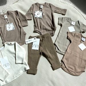 NWT 0-3m Neutral Baby Clothing Bundle